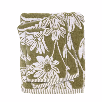 Das Home Σετ Πετσετες 3Τεμαχια Daily 0798 Green Green