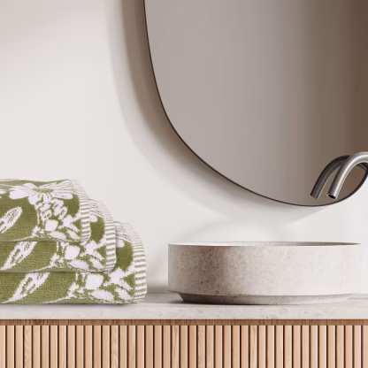 Das Home Σετ Πετσετες 3Τεμαχια Daily 0798 Green Green