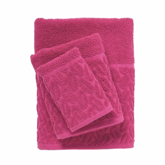 Das Home Σετ Πετσετες 3Τεμαχιων Best 0786 Fuschia Fuschia