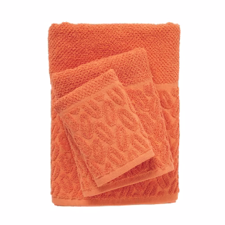 Das Home Σετ Πετσετες 3Τεμαχιων Best 0787 Coral Coral