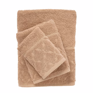 Das Home Σετ Πετσετες 3Τεμαχιων Best 0792 Taupe Taupe
