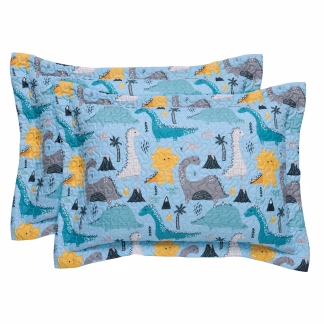 Das Kids Ζευγος Μαξιλαροθηκες 4928 Blue - Grey Blue - Grey