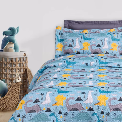 Das Kids Ζευγος Μαξιλαροθηκες 4928 Blue - Grey Blue - Grey