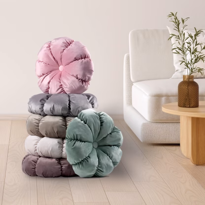 Das Home Διακοσμητικο Μαξιλαρι Φ.45 0266 Taupe Taupe
