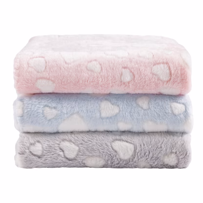 Das Baby Κουβερτα Fleece 75X100 Relax 4909 Light Grey Light Grey
