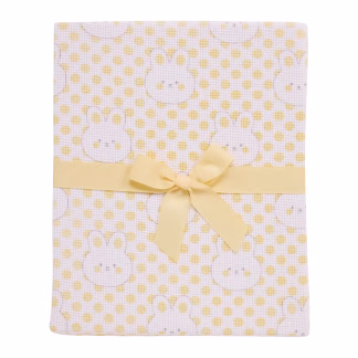 Das Baby Κουβερτα Πικε 75X100 Relax 4961 Yellow Yellow