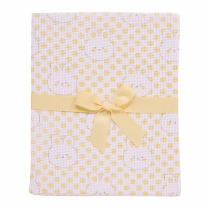 Das Baby Κουβερτα Πικε 75X100 Relax 4961 Yellow Yellow