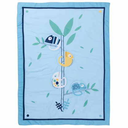 Das Baby Κουβερλι Fun 4935 Blue Blue
