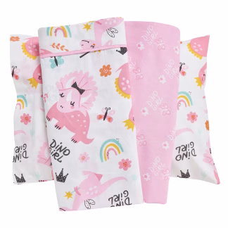 Das Baby Σετ Σεντονια Fun 4936 Pink - White Pink - White