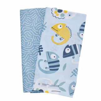 Das Baby Σετ Σεντονια Λικνου Fun 4935 Blue Blue