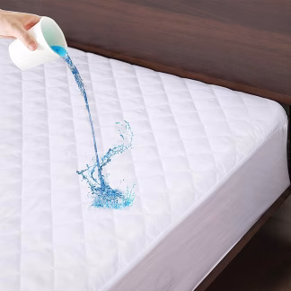 Επίστρωμα ΚΟΜΒΟΣ Καπιτονέ Αδιάβροχο Microfiber 100%  90x200+35