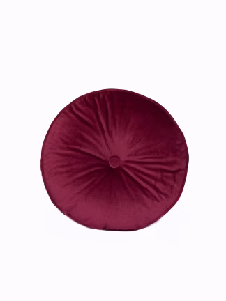 Διακοσμητικο Μαξιλαρι Velvet Feel Ø40cm VF803 BORDEAUX