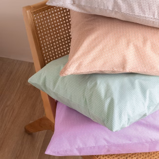 Palamaiki Ζεύγος Μαξιλαροθήκες 52x72 TOTEM LILAC