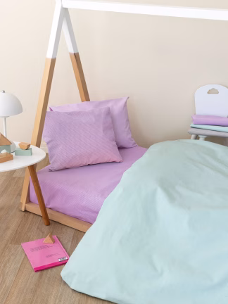 Σεντόνι Κούνιας 70x140+20 TOTEM LILAC Με Λάστιχο