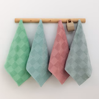 Palamaiki Σετ 2 Πετσέτες Κουζίνας Kitchen Towels 40x60 SUKI GREEN