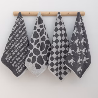 Palamaiki Σετ 4 Πετσέτες Κουζίνας Kitchen Towels 40x60 JACK102
