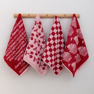 Palamaiki Σετ 4 Πετσέτες Κουζίνας Kitchen Towels 40x60 JACK103