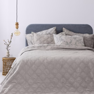 Palamaiki Σετ Κουβερλί μονό 160x240 IFIGENEIA BEIGE