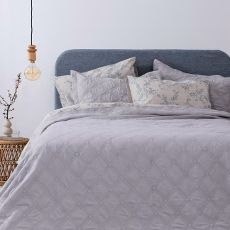 Palamaiki Σετ Κουβερλί υπέρδιπλο 220x240 IFIGENEIA SILVER