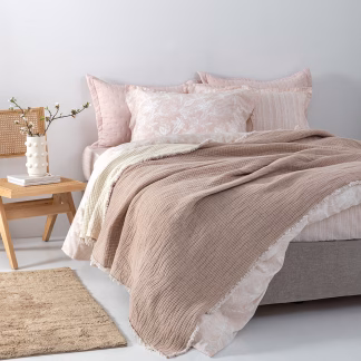 Palamaiki Κουβέρτα muslin 170x240 MOUS BEIGE