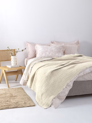 Κουβέρτα muslin 250x240 MOUS NATURAL