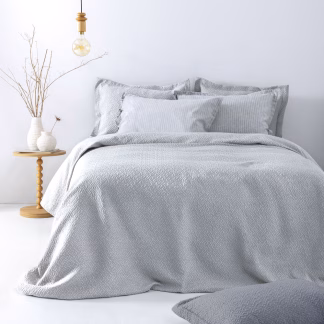 Palamaiki Κουβέρτα Matelasse 170X260 ZOE SILVER