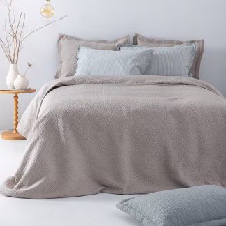 Palamaiki Κουβέρτα Matelasse 170X260 ZOE BEIGE