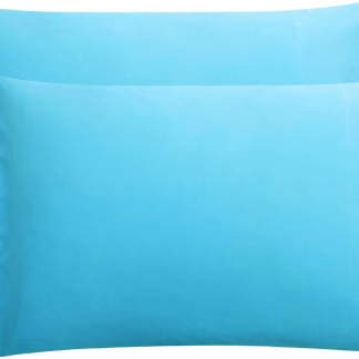 Ζεύγος Μαξιλαροθήκες Le Blanc Μονόχρωμες Turquoise 50Χ70
