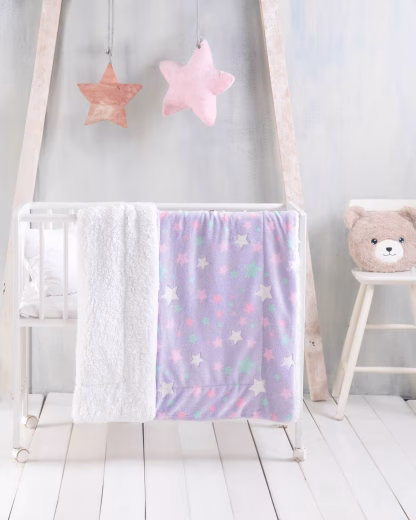 Rythmos Starday - Κουβερτα Κουνιασ Luminus (Flannel Fleece) 110X140