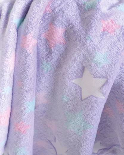 Rythmos Starday - Κουβερτα Αγκαλιασ Luminus (Flannel Fleece Με Sherpa) 80X110