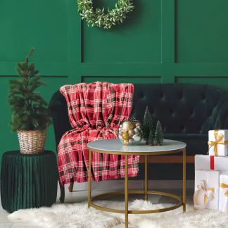Xmas Κουβέρτες Καναπέ