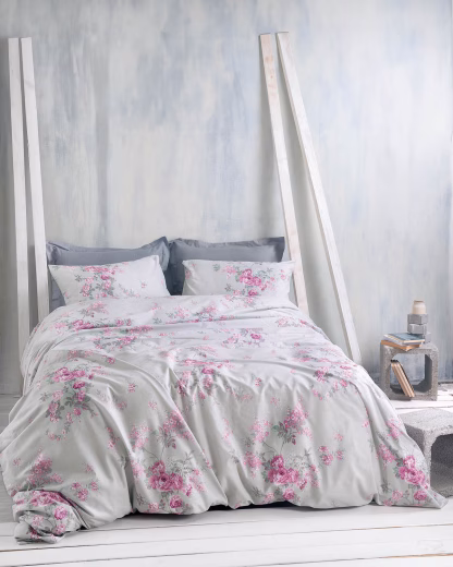 Rythmos Suzannah Γκρι - Σετ Σεντονια Next King Size (260X280)