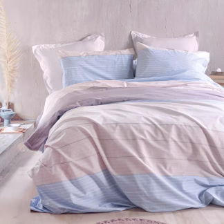 Rythmos Chelsea Μοβ - Σετ Σεντονια Next King Size (260X280)