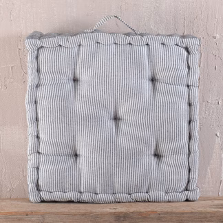 Rythmos Kathy Ριγε Γκρι - Μαξιλαρι Δαπεδου 50X50X10