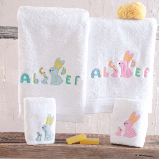Rythmos Miffy Σιελ - Σετ Πετσετες 2 Τεμ. Σετ 2 Τεμαχια (30X50 70X140)
