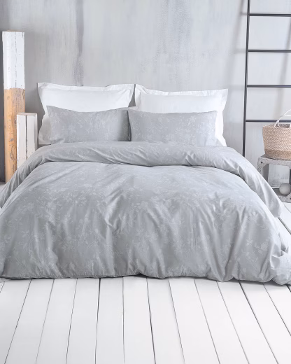 Rythmos Miriam Γκρι Σκουρο - Σετ Σεντονια Next King Size (260X280)