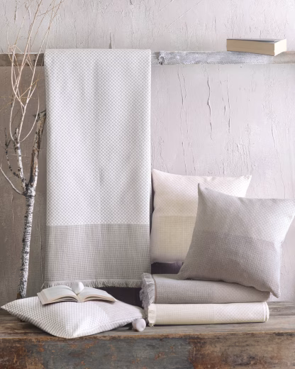 Rythmos Cadence Μπεζ Σκουρο - Μαξιλαροθηκη 40X40