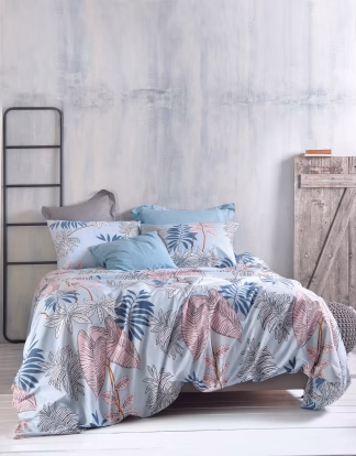 Solange Μπλε - Ζευγος Μαξιλαροθηκες Next 50χ70