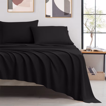 LINO ΣΕΤ ΣΕΝΤΟΝΙΑ SILENTE BLACK 180X200+35