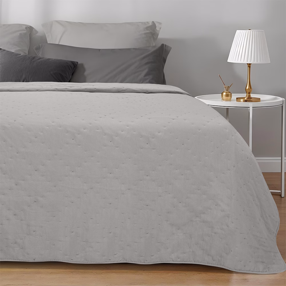 LINO ΚΟΥΒΕΡΛΙ LIPE GRAY 160Χ220 LINO ΚΟΥΒΕΡΛΙ LIPE GRAY 160Χ220