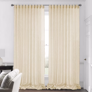 LINO Κουρτίνα Με Τρέσα (150x290) 1002 Μπεζ