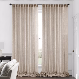 LINO Ύφασμα Κουρτίνας (Φ300) 1002 Taupe