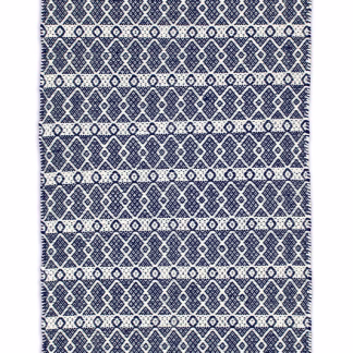 Ταπέτο Βαμβακερό Santorini Blue 070X140 KoulisCarpets Ταπέτο Βαμβακερό Santorini Blue 070X140 KoulisCarpets