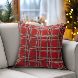 Beauty Home ΜΑΞΙΛΑΡΟΘΗΚΗ ΣΤΟΦΑ ΚΑΡΩ ΚΟΚΚΙΝΟ 45 x 45 cm Beauty Home ΜΑΞΙΛΑΡΟΘΗΚΗ ΣΤΟΦΑ ΚΑΡΩ ΚΟΚΚΙΝΟ 45 x 45 cm