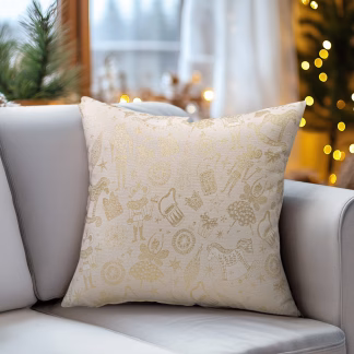 Beauty Home ΜΑΞΙΛΑΡΟΘΗΚΗ ΖΑΚΑΡ ΚΑΡΥΟΘΡΑΥΣΤΗΣ ΜΕ ΧΡΥΣΟ ΛΟΥΡΕΞ 45 x 45 cm Beauty Home ΜΑΞΙΛΑΡΟΘΗΚΗ ΖΑΚΑΡ ΚΑΡΥΟΘΡΑΥΣΤΗΣ ΜΕ ΧΡΥΣΟ ΛΟΥΡΕΞ 45 x 45 cm