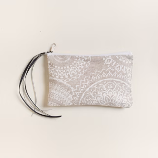 Beauty Home ΠΟΡΤΟΦΟΛΑΚΙ 9 x 16 cm ΛΕΥΚΑ ΜΑΝΤΑΛΑ