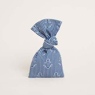 Μακροστενο Large 12 X 38 Cm Αγκυρα Ριγε Μπλε