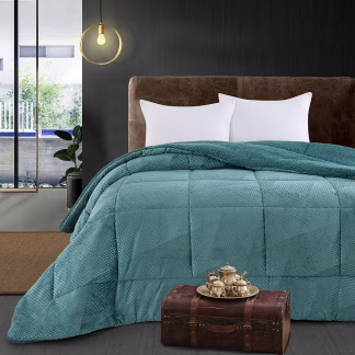 Κουβερτοπάπλωμα King Size Art 11560 240x260 Πετρόλ