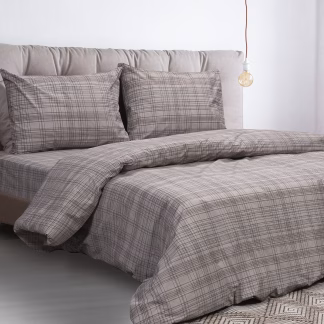 Σετ Παπλωματοθήκη Μονή Espresso Art 12077 170x245 Εμπριμέ