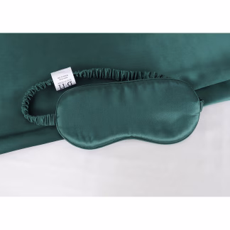 Beauty Home Μεταξωτή μάσκα ύπνου σε κουτί δώρου Art 12166 One size Σμαραγδί
